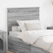 Testiera Grigio Sonoma Legno multistrato