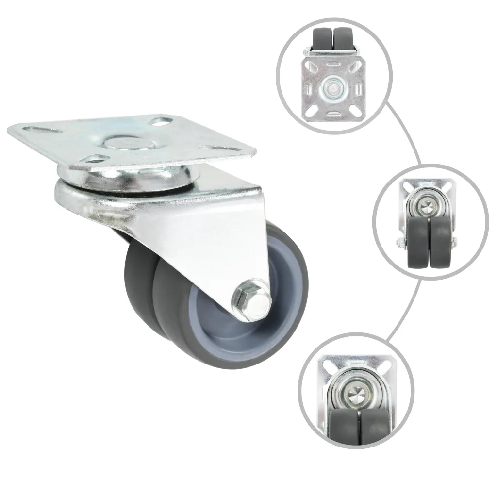 Ruote Girevoli Gemellate 4 pz 50 mm CFW3155141