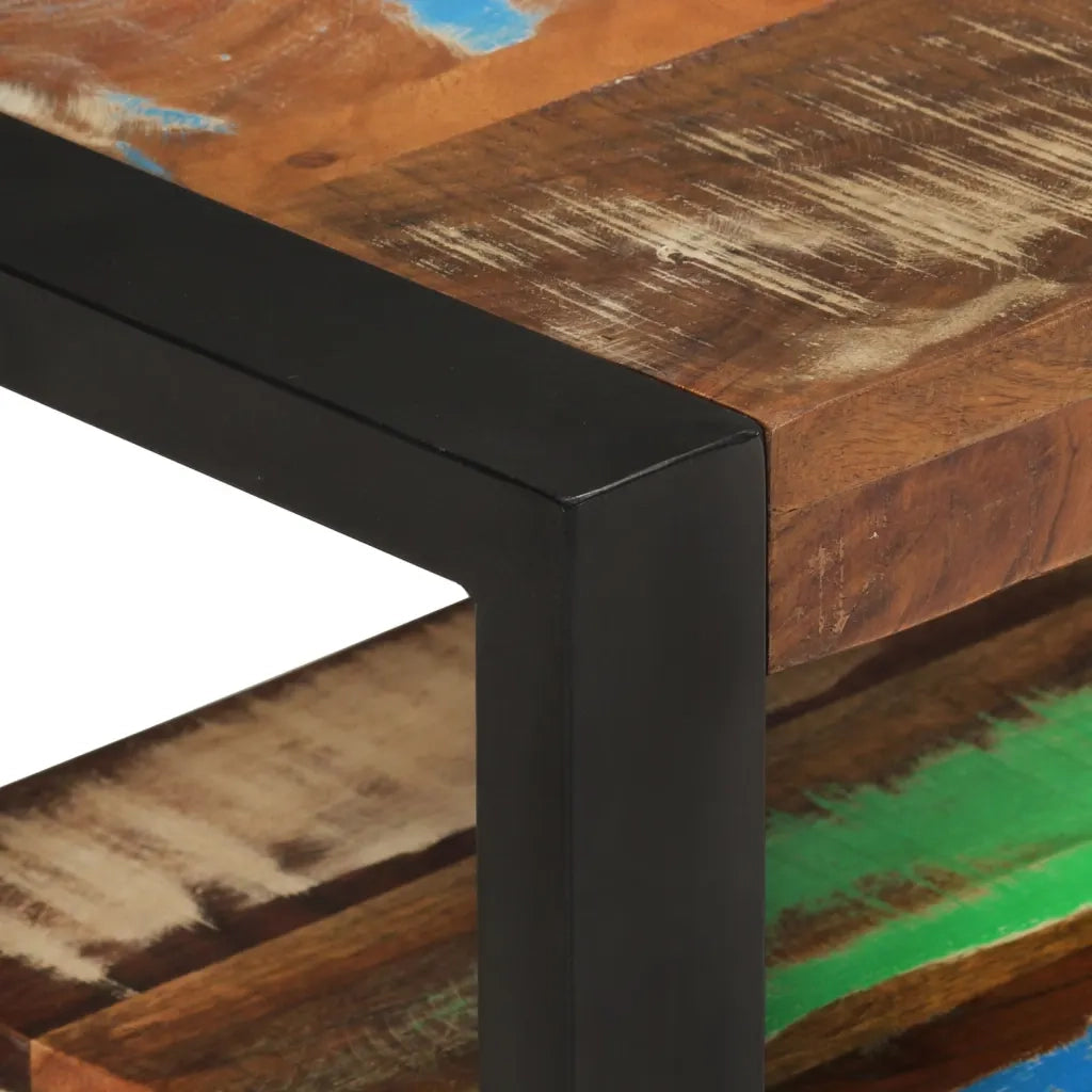 Mobile Porta TV 120x30x45 in Legno Massello di Recupero 351671