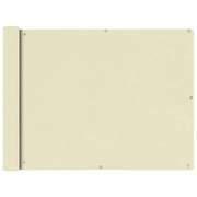 Paravento in tessuto Oxford per balcone 90 x 600 cm crema 02_0010179