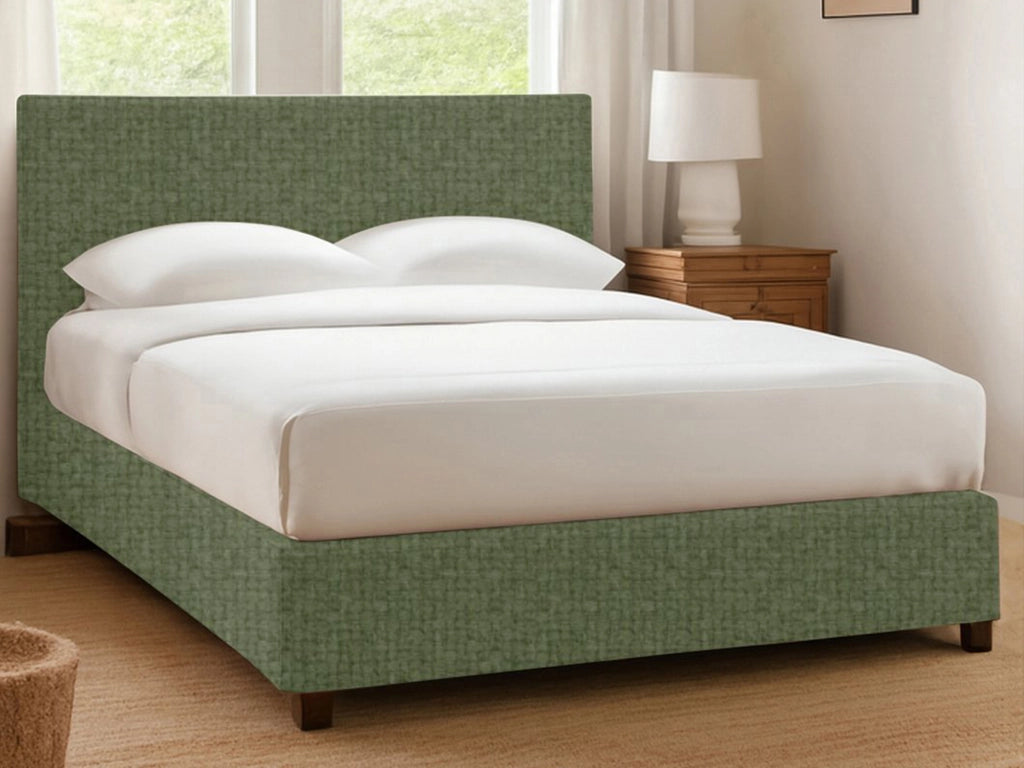Dagenham, Letto Singolo Sfoderabile Made in Italy, Verde