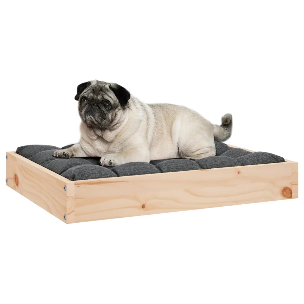 Cuccia per Cani 61,5x49x9 cm in Legno Massello di Pino CFW9447358