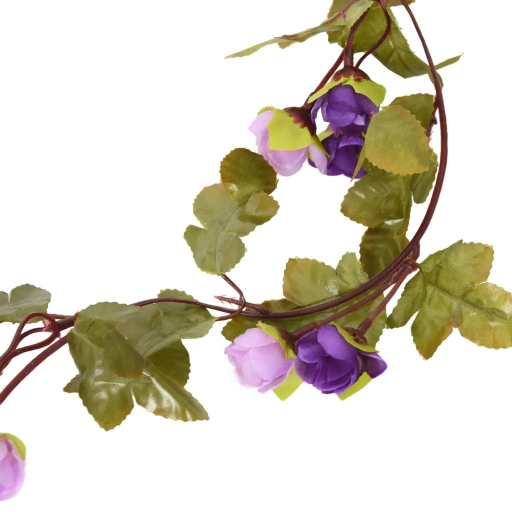 Ghirlande Fiori 6 pz Viola Chiaro 215 cm 359060