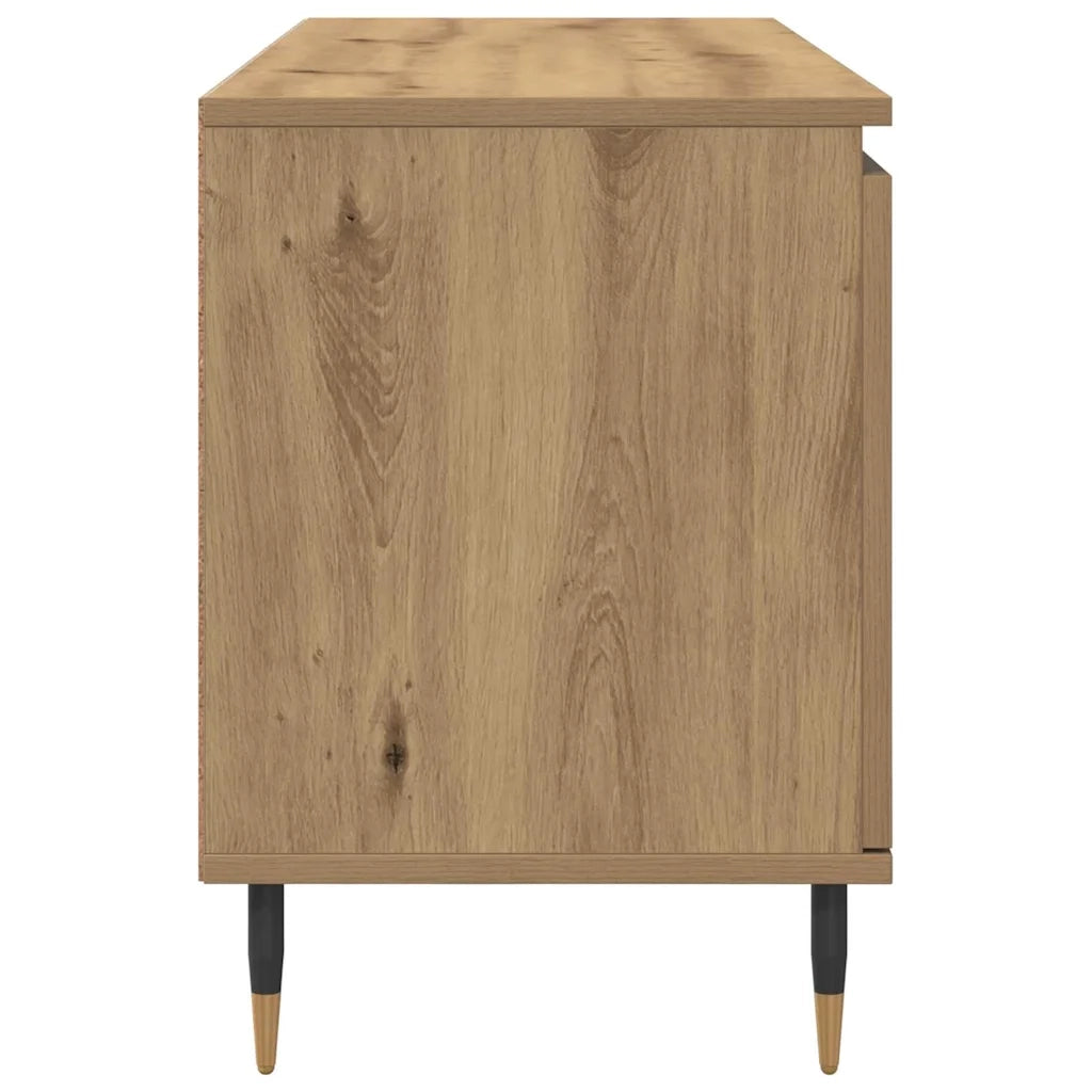 Mobile TV | Armadietto TV | Mobile Porta TV Rovere artigianale 104 x 35 x 50 cm Legno multistrato