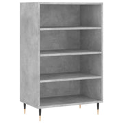 Credenza | Madia | Buffet da pranzo | Armadio da pranzo Grigio Cemento 57x35x90 cm in Legno Multistrato
