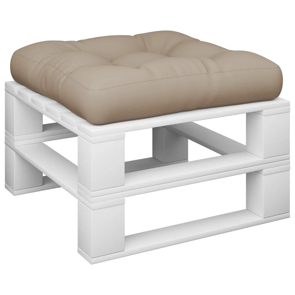 Cuscino per Pallet Tortora 60x61,5x10 cm in Tessuto 360886