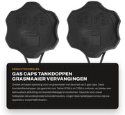 Tankdop di sostituzione - Codice 594061 - Copertura serbatoio carburante - Leggero - Adatto per 675Exi/725Exi - Previene perdite di carburante - Materiale ABS