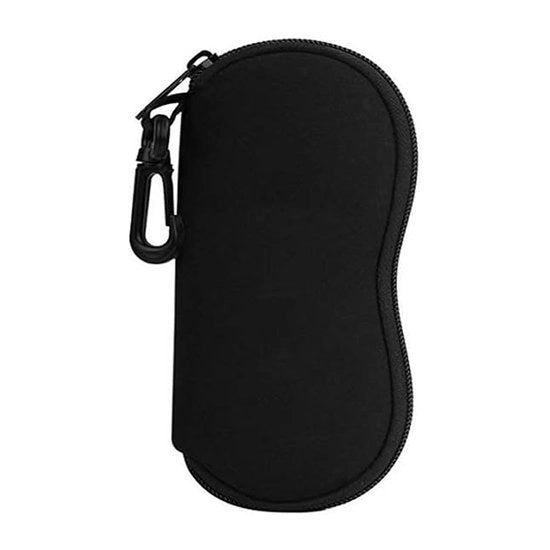 Casochi per Occhiali con Chiusura Rigida - Borsa per Occhiali in Neoprene soffice - Portatile per Viaggi - Ultraleggero - Protettivo - Resistente alle Scalfitture - Tasca per Occhiali