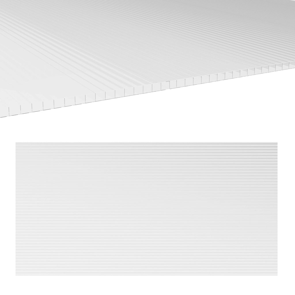 Pannello in policarbonato alveolare ¨C zephmum ¨C 4 mm 121x61 cm