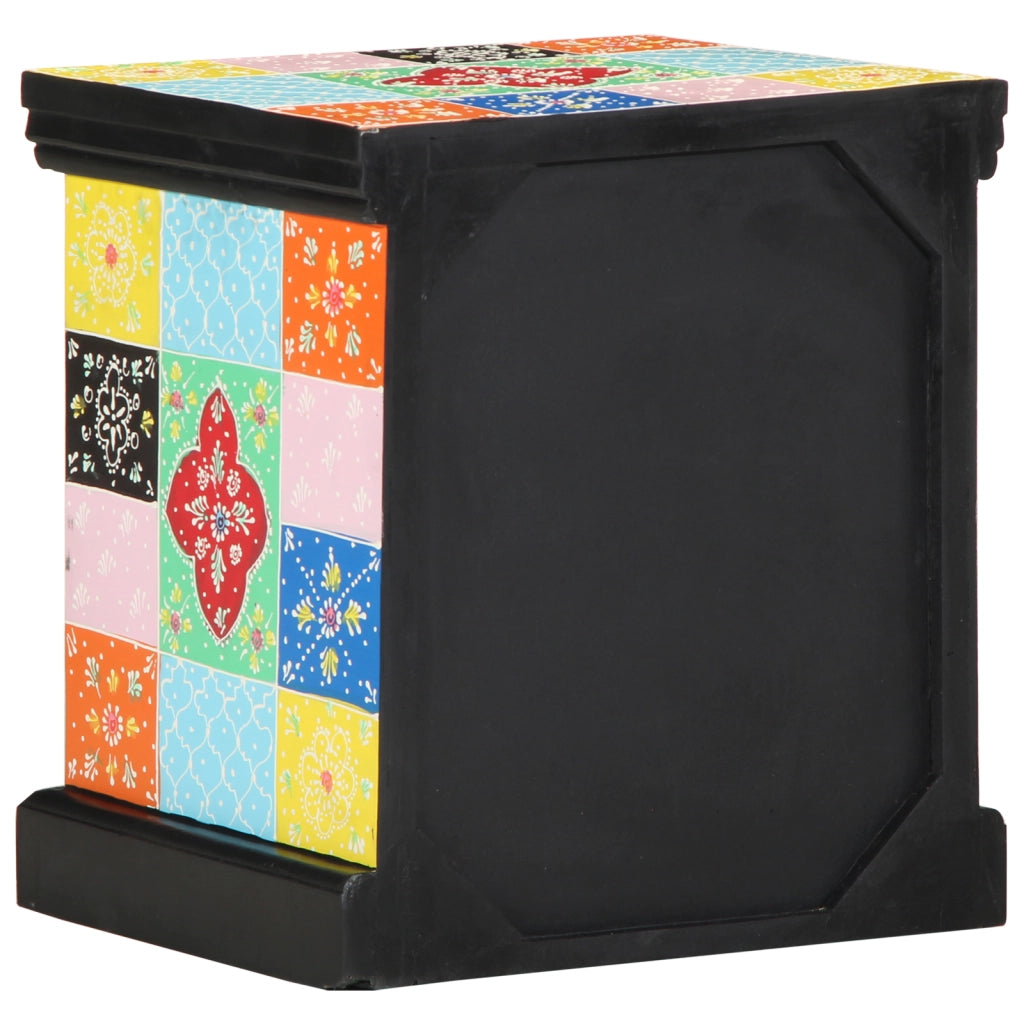 Comodino 2 pz Multicolore 40x35x45 cm Legno ingegnerizzato