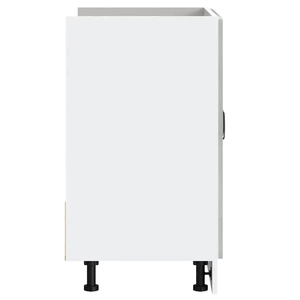 Mobile base lavello-Armadietto da bagno Kalmar Grigio Cemento 80x46x81,5 cm