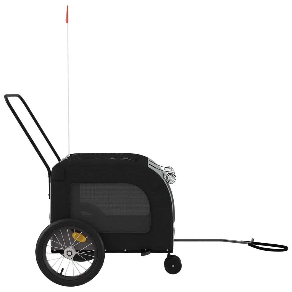 Rimorchio/carrello per animali domestici nero 02_0044276