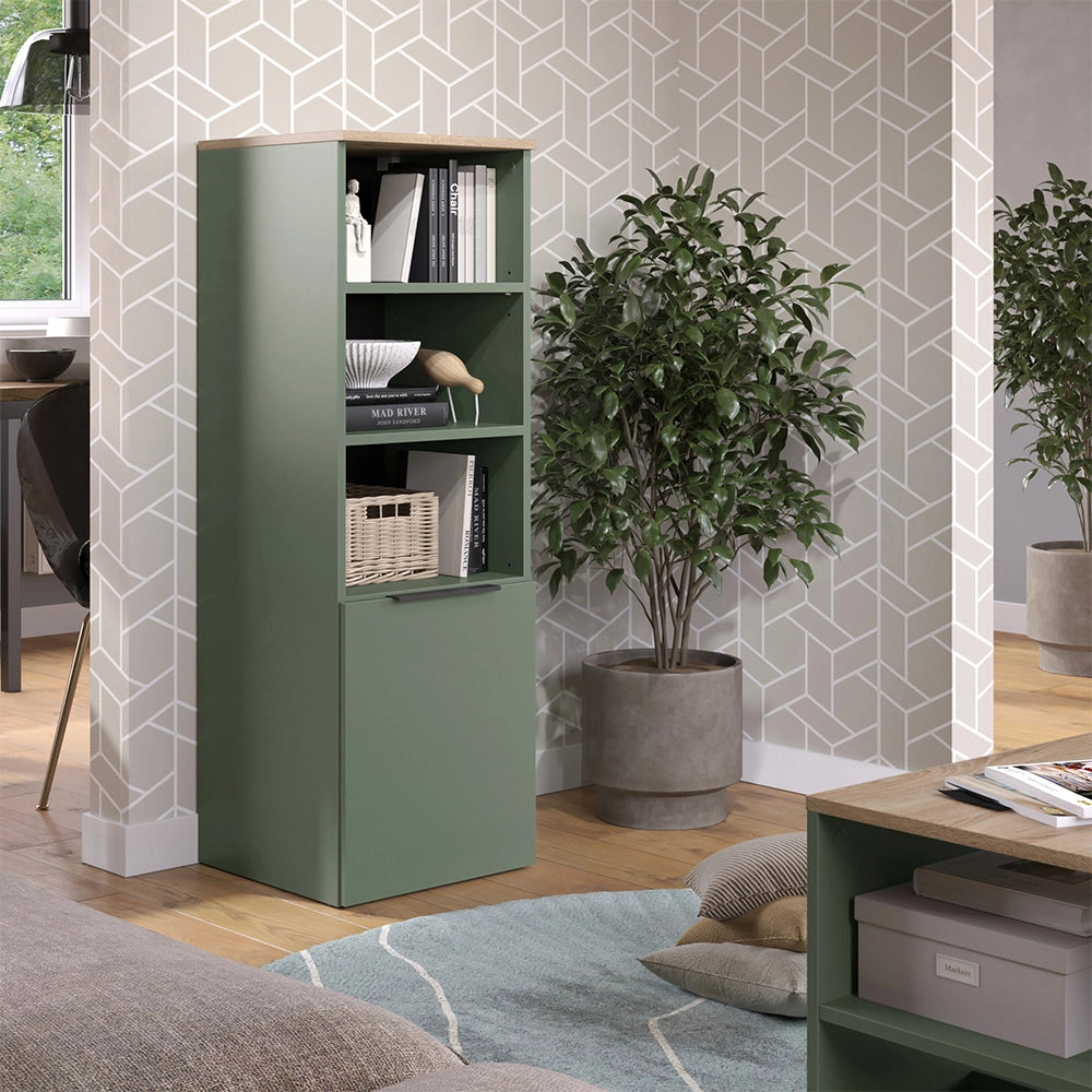 Vicco Armadio universale Verde 40.2 x 120 cm con una porta