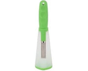 Schiller per Verdure con Contenitore per Rifiuti - Coltello in Acciaio Inossidabile - Coltello Leggero - Schiller per Verdure e Frutta - Utile per la Cucina Casalinga - Schiller per Verdure