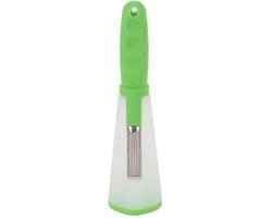 Schiller per Verdure con Contenitore per Rifiuti - Coltello in Acciaio Inossidabile - Coltello Leggero - Schiller per Verdure e Frutta - Utile per la Cucina Casalinga - Schiller per Verdure