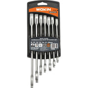 CHIAVI COMBINATE A CRICCO FISSO SERIE 151807 WOKIN - MM 8/19 CF=PZ 7- 1 confezioni