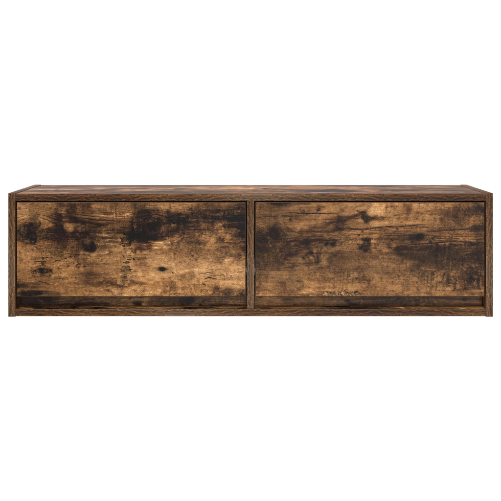 Mobile TV Finto Rovere 100x31x25,5 cm Legno Ingenerizzato