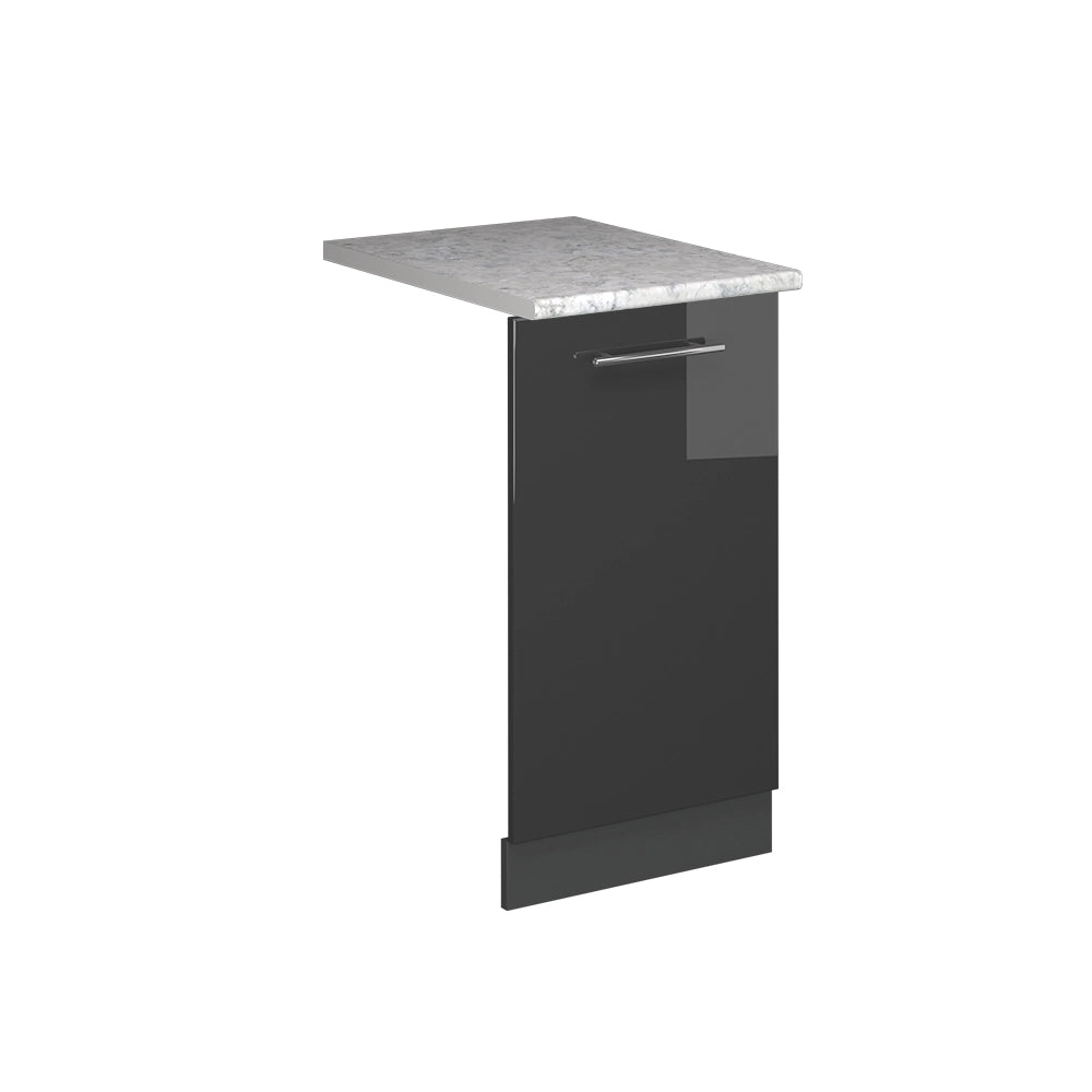 Vicco Pannello frontale della lavastoviglie Antracite lucido 45 cm , PL Marmo