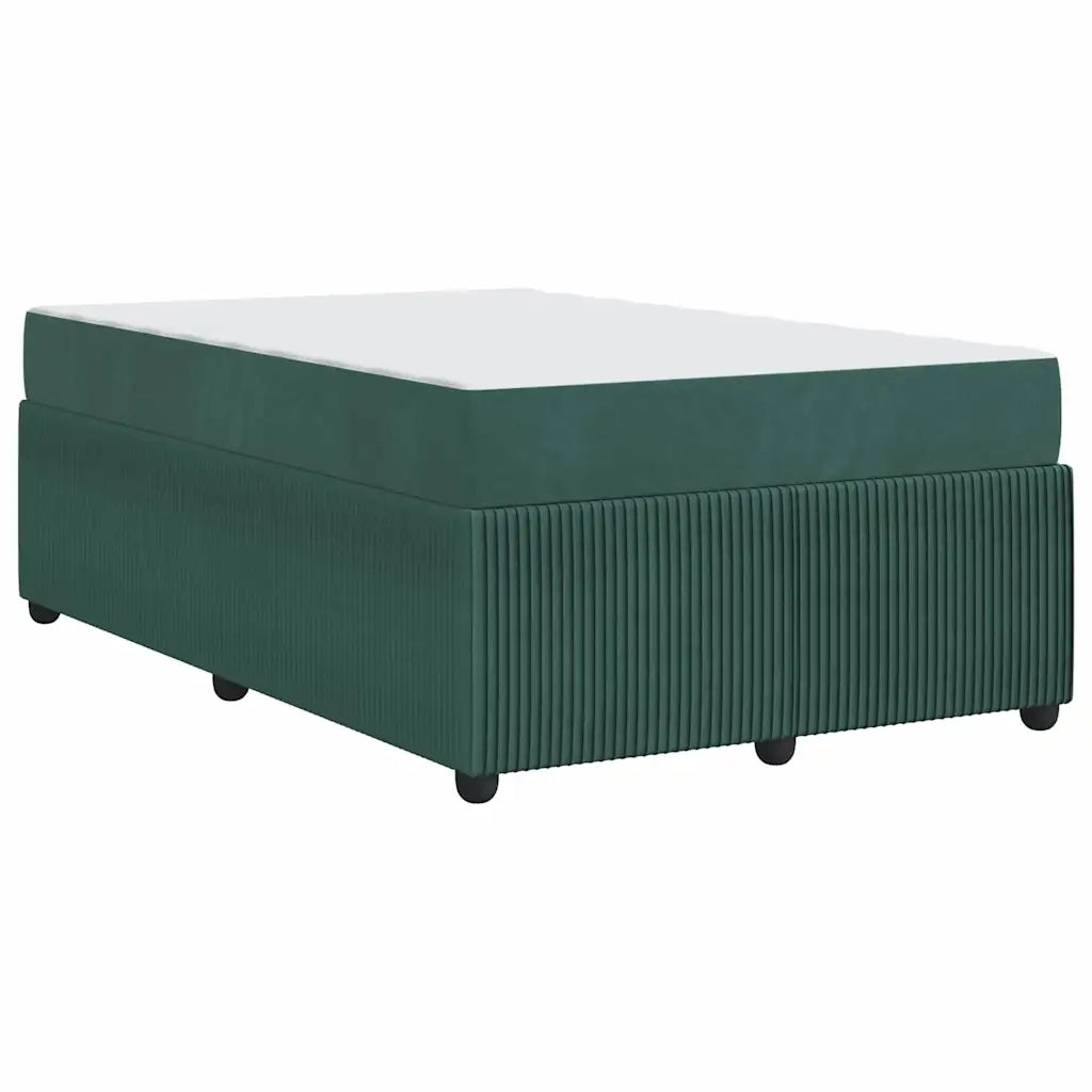 Struttura del letto Verde Scuro 120 x 190 cm Tessuto 3398376