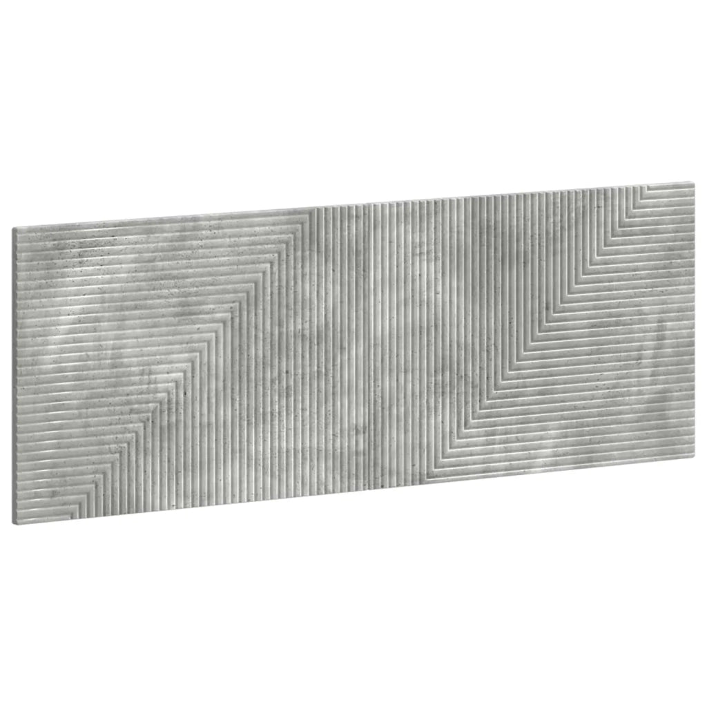 Testiera da Muro HAARLEM Grigio Cemento Legno ingegnerizzato 896958