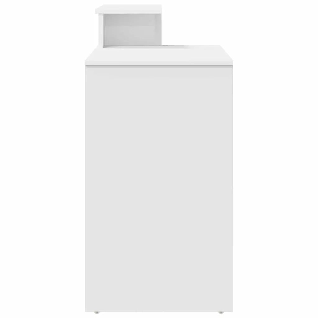 Scrivania Bianco 120,5 x 44 x 88,5 cm Legno multistrato 869474