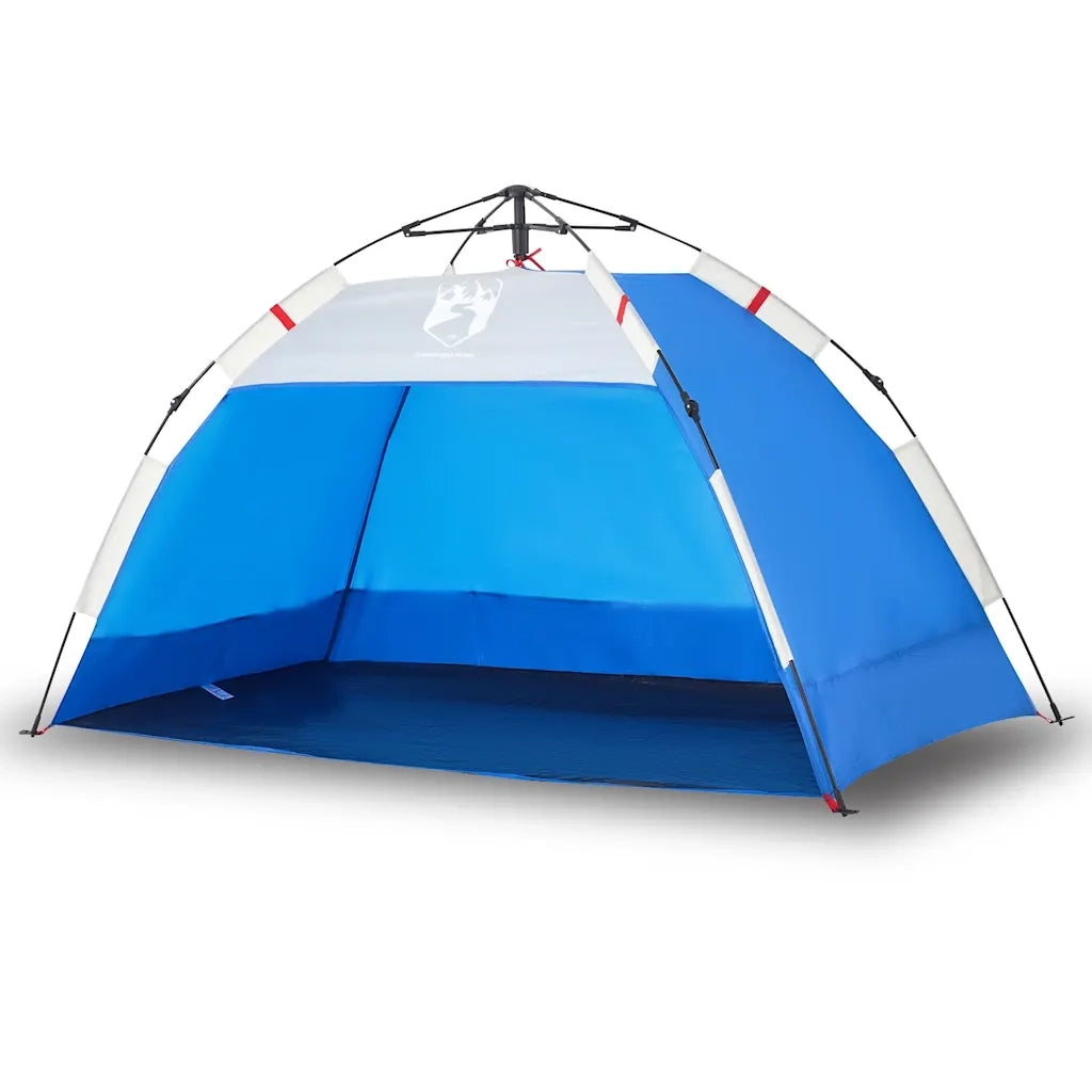 Tenda da Spiaggia 2Persone Azzurro Rilascio Rapido Impermeabile 4005293