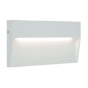 Segnapasso Rettangolare Moderno Geo Alluminio Bianco 6W Led 4000K
