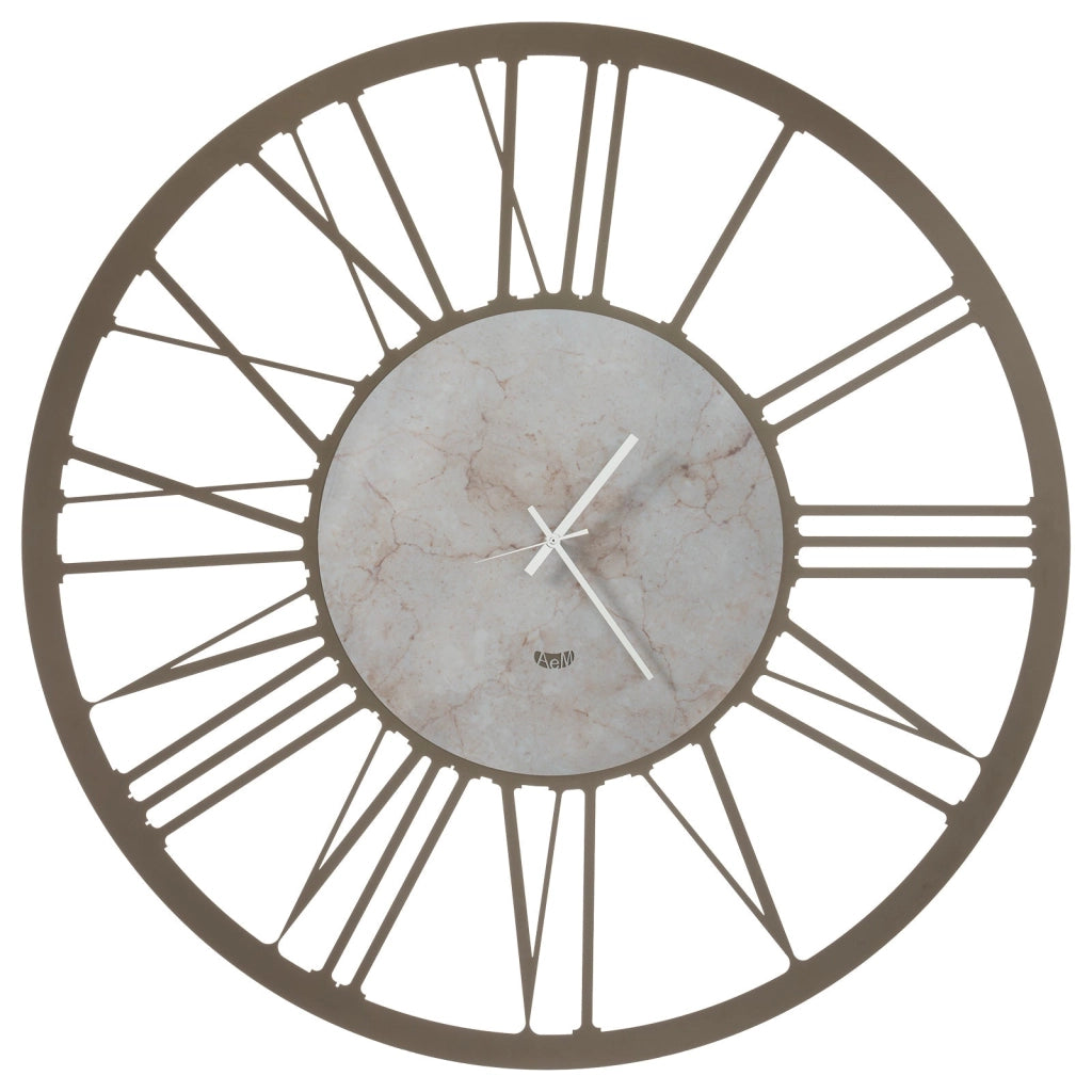 Orologio da parete di design Big 141 Bronzo