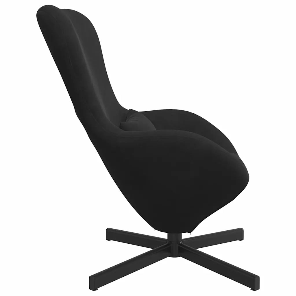 Divano Sedia-Poltrona uovo Nero 63 x 73 x 90 cm Velluto