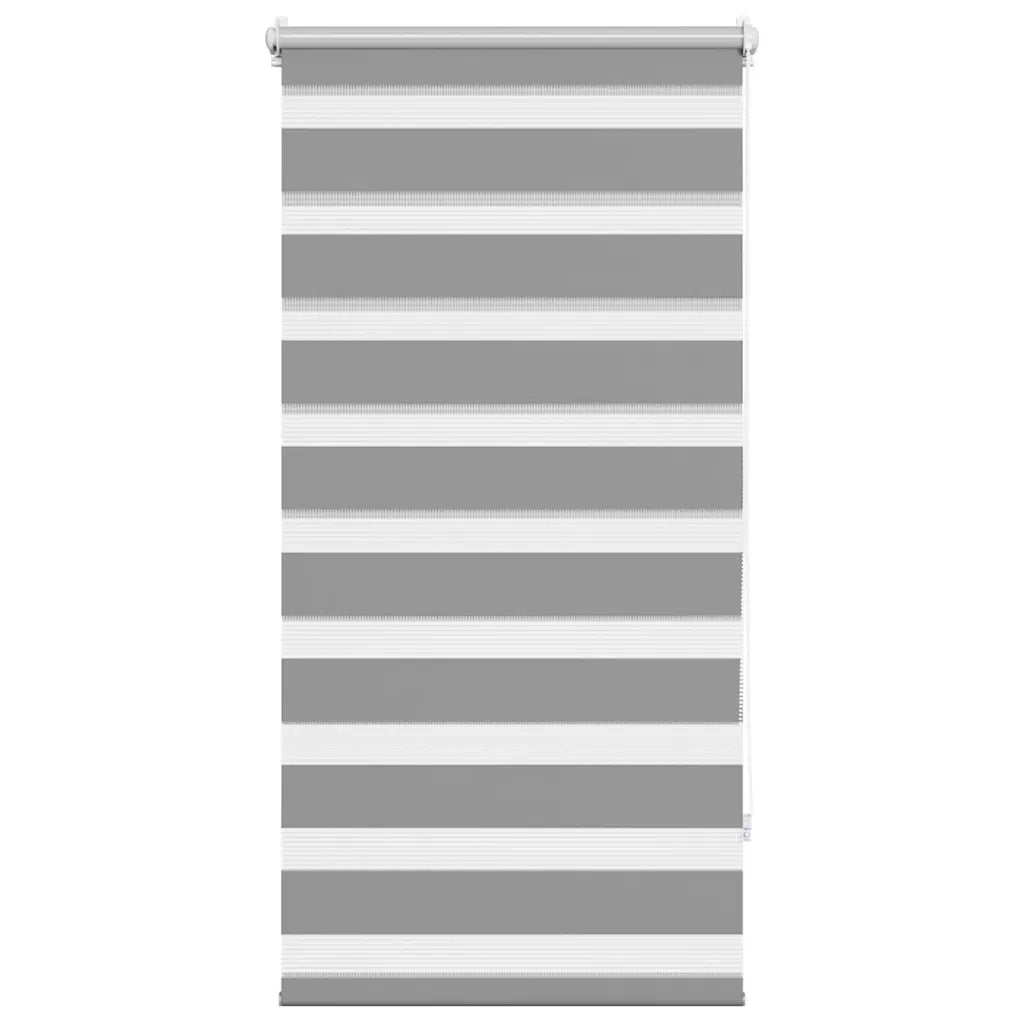 Tenda a rullo zebra 80,9x150 cm Tessuto Larghezza 76,7 cm grigio 240199