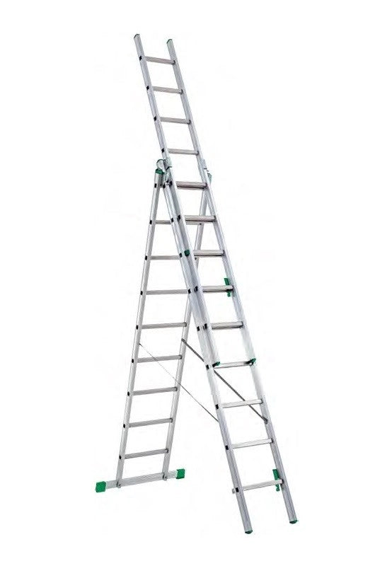 Scala Scaletto Sfilo in Alluminio Tecna 9 + 9 Gradini Max 150 kg