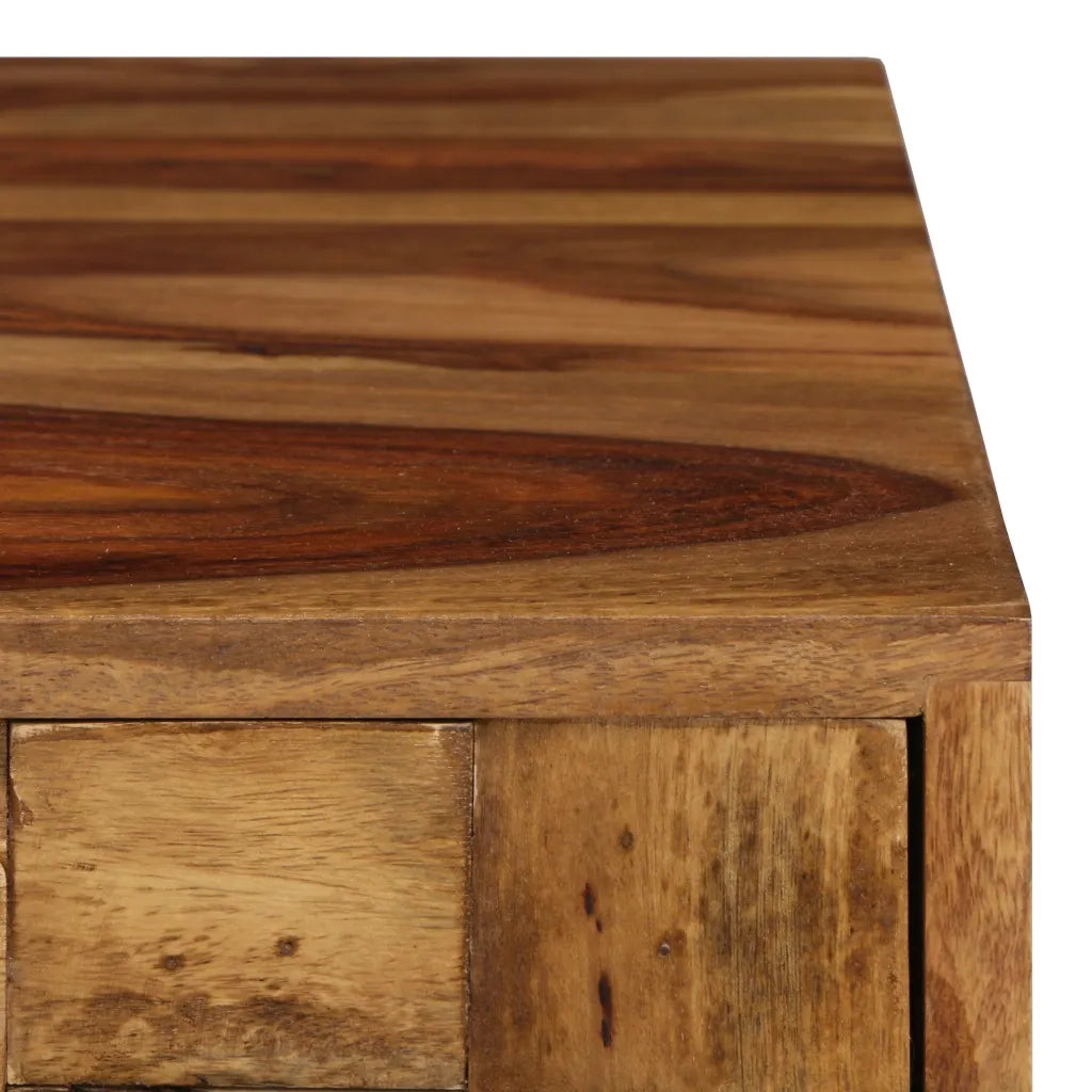 Tavolino da CaffÃ¨ Legno Massello con Finitura Miele 110x50x37cm cod mxl 25400