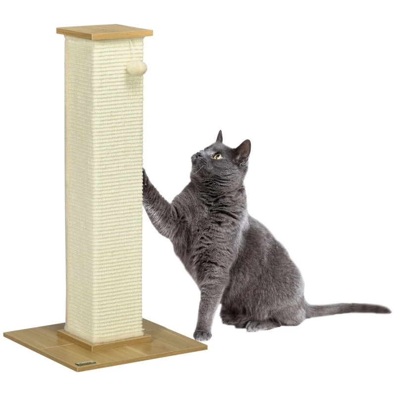 TIRAGRAFFI con Pallina 38x38x80 cm Peluche Rovere e Sisal