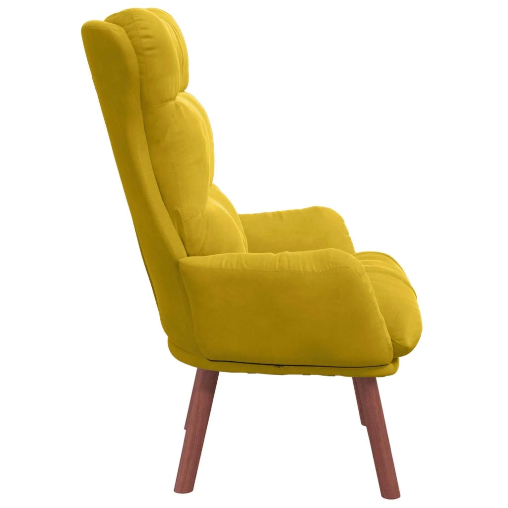 poltrona Giallo 69 x 74 x 93 cm Velluto 42001841