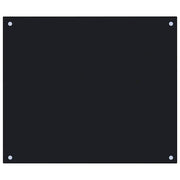 Paraschizzi per Cucina Nero 70x60 cm in Vetro Temperatocod mxl 121007