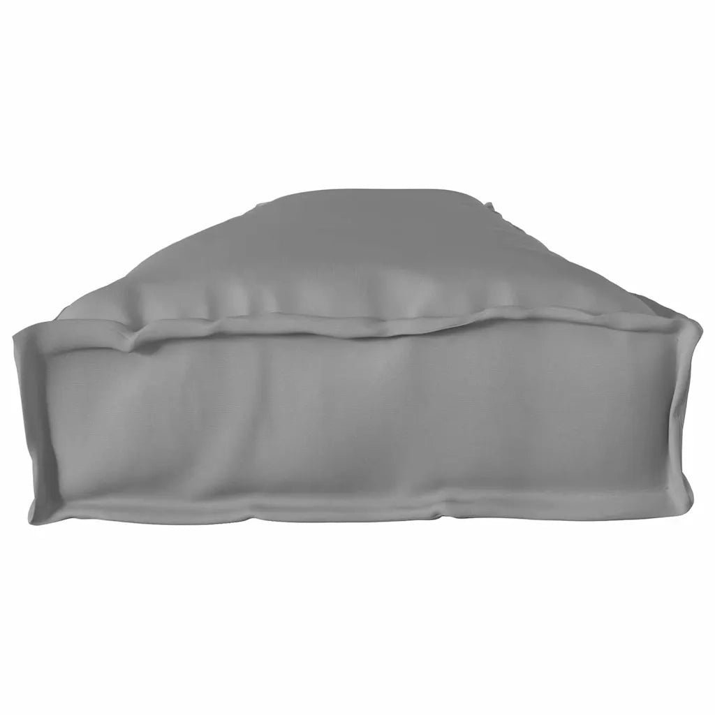 Cuscino per pallet Grigio 200 x 40 x 8 cm Tessuto Oxford 42001679