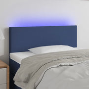 Testiera a LED-Testata con LED Blu 80x5x78/88 cm in Tessuto 399977
