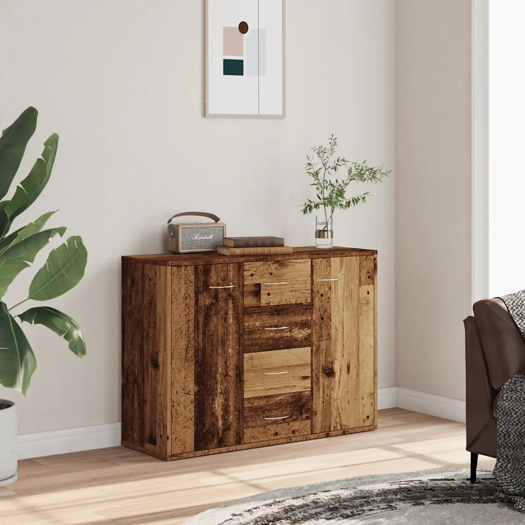 Credenza Legno Antico 88x30x64 cm in Legno Multistrato 855892