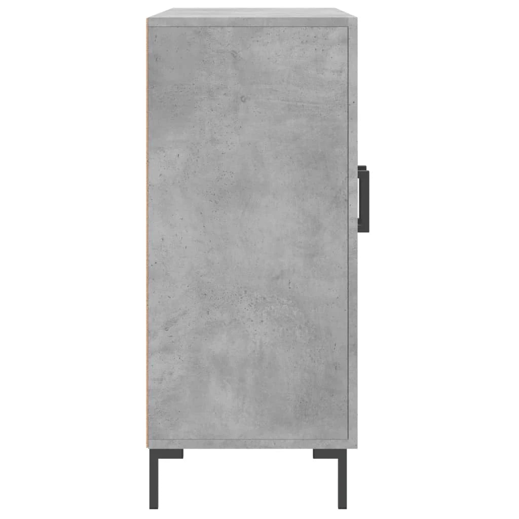 Buffet credenza cassettiera armadio mobile contenitore organizer per cucina soggiorno salotto 90 x 34 x 80 cm legno ingegnerizzato grigio 02_0032123