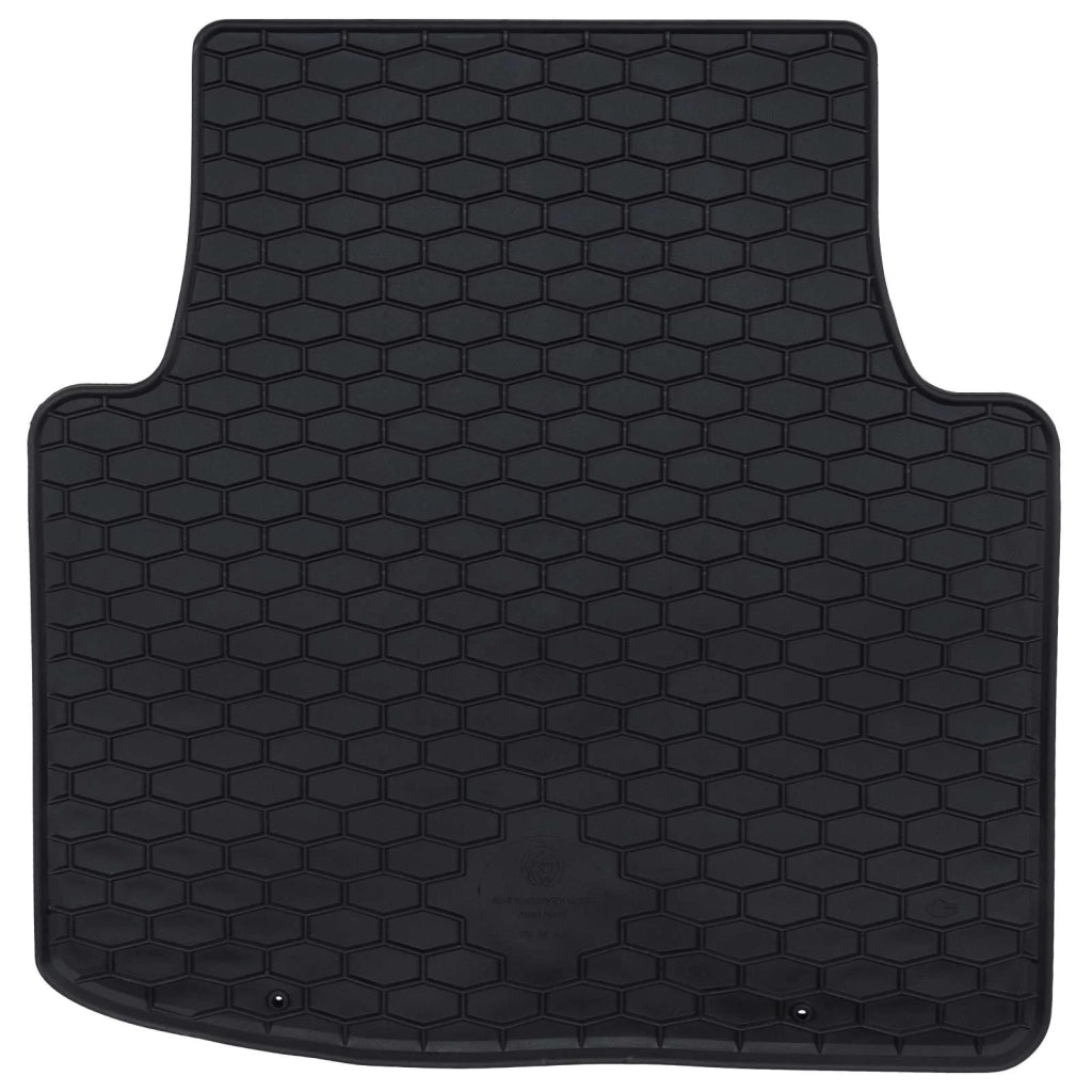 Tappetino per Auto 4 pz Nero Gomma CFW7171193