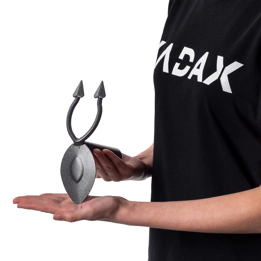 Aeratore da giardino KADAX con ganci in acciaio a 2 denti