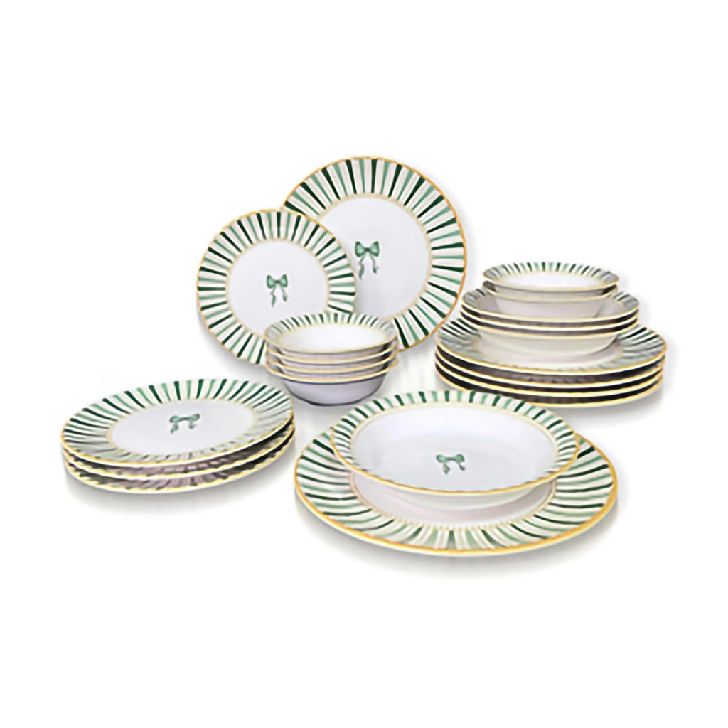 Palimo, Servizio Piatti set da 24, Bianco