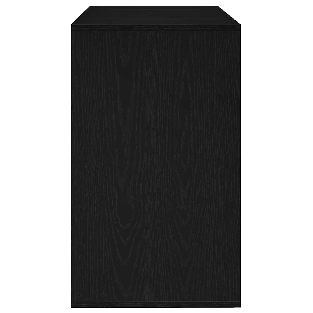 Credenza Rovere Nero 120 x 41 x 75 cm Legno multistrato 3333915