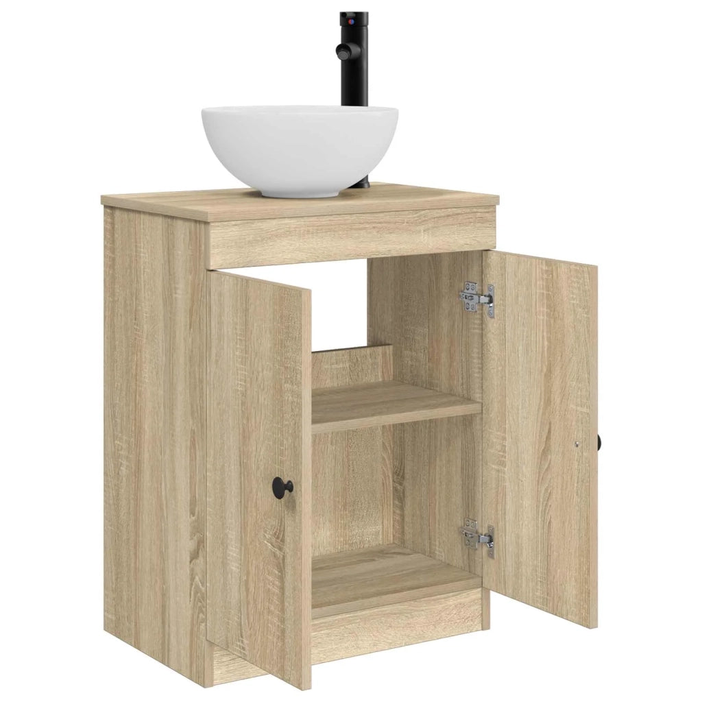 Mobile da bagno con lavabo Rovere Sonoma 54 x 35 x 83 cm