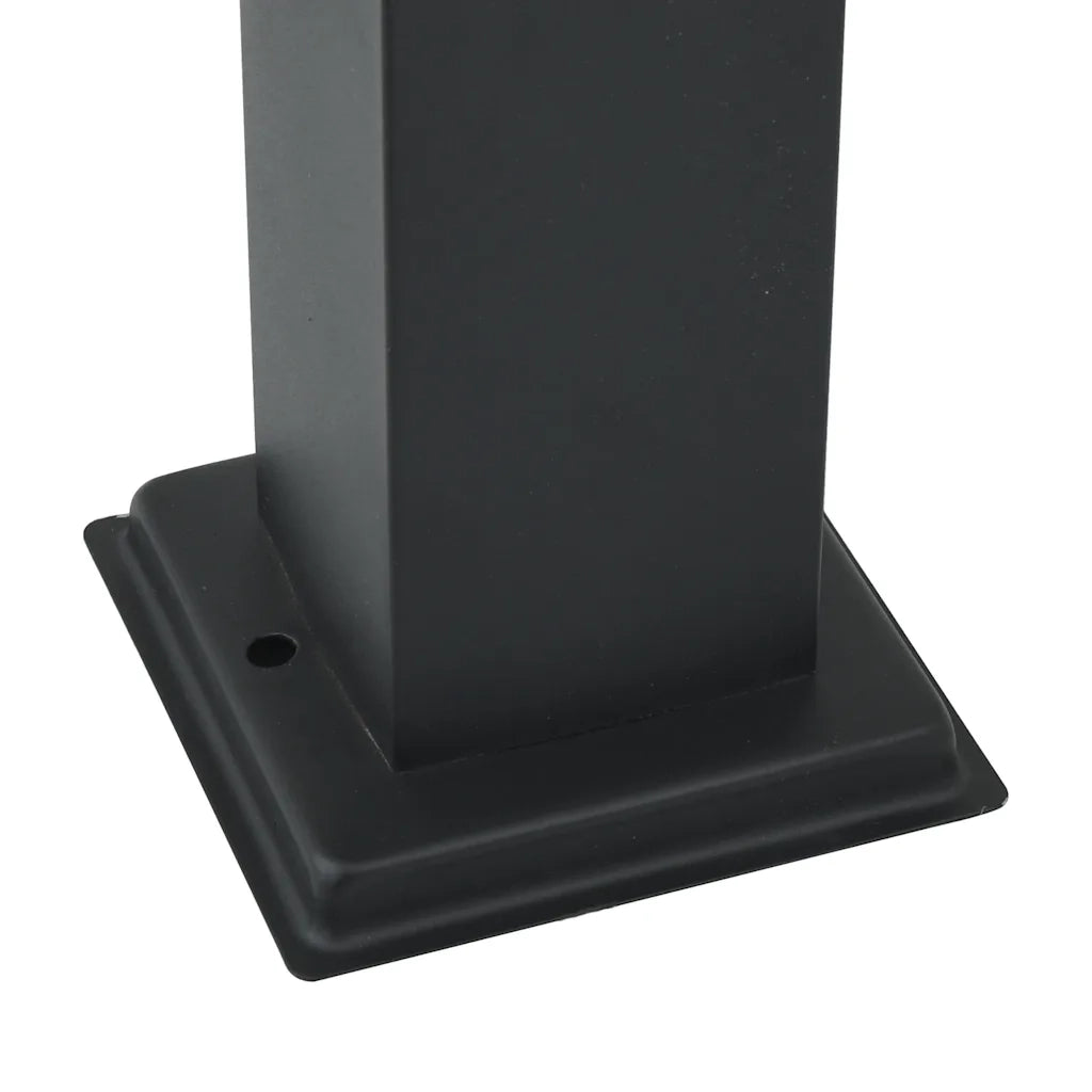 Lampada a paletto 110 cm Nera IP44 4006075