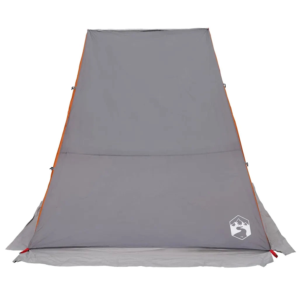 vidaXL Tenda con tetto Altro Grigio e arancione 190 x 150 x 185 cm