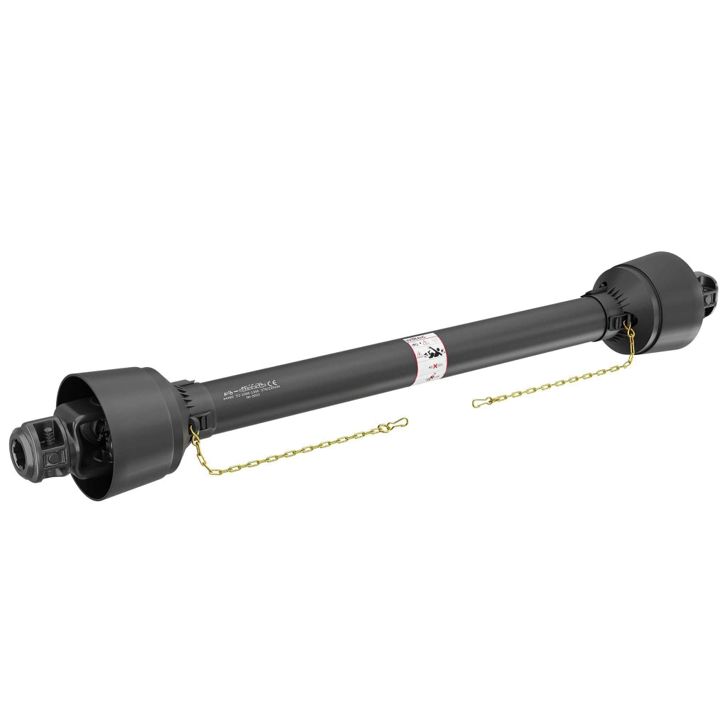 Albero cardanico T2 Giunto cardanico 1000-1100mm 270Nm 540rpm Cardano 23kW (31CV) 2x 1 3/8" 6 denti