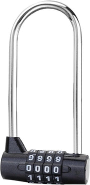Combinazione a 5 Digit - Cavo Flexibile - Lunghe Maniglie a Scatto - Blocco di Sicurezza Ristabilibile per Palestra - Cassa degli Attrezzi - Armadio - Bagaglio - Esterno