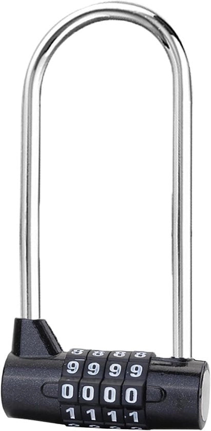 Combinazione a 5 Digit - Cavo Flexibile - Lunghe Maniglie a Scatto - Blocco di Sicurezza Ristabilibile per Palestra - Cassa degli Attrezzi - Armadio - Bagaglio - Esterno