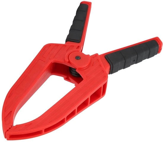 Fermo tutto con Testa Allungata a Lame Piana - Fermo tutto per Falegnameria - Fermo tutto a Scorrimento - Fermo tutto per Legatore - Presa Fissa - Maniglia Stabile - Materiale ABS Resistente - Fermo tutto per Legno